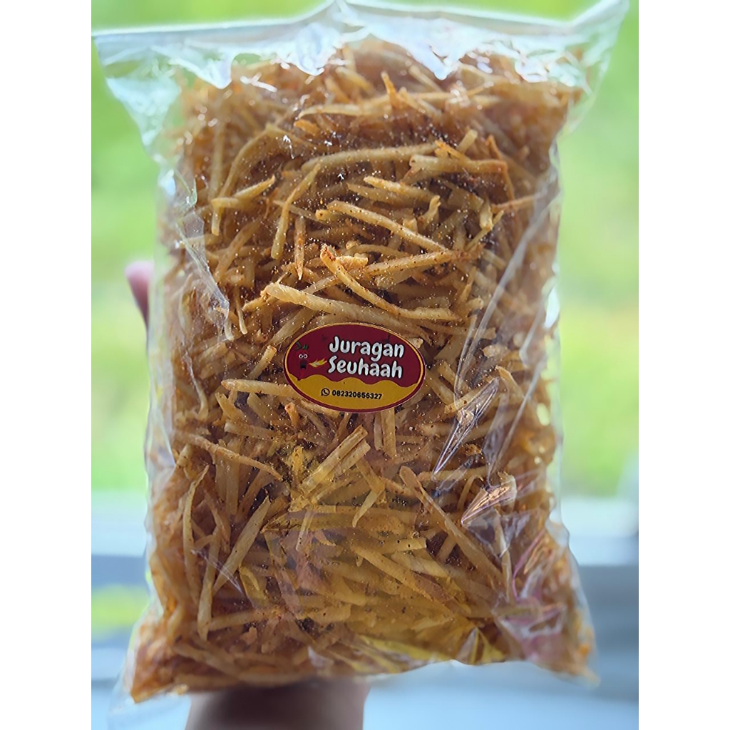 

Keripik Singkong Asrud Bumbu Pedas Gurih 500gr