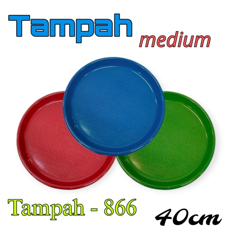 Tampah Plastik Bundar Nampan Plastik Jumbo Serbaguna