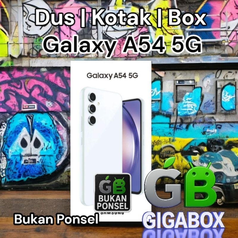 

Galaxy A54 5G Kardus Box Only Kotak Fullset