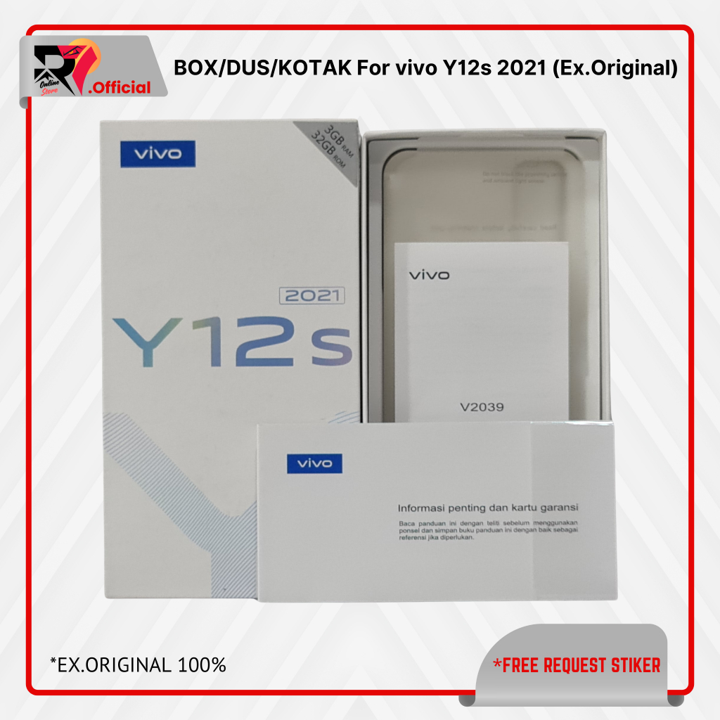 

BOX/DUS/KOTAK For vivo Y12s 2021 (Ex.Original)