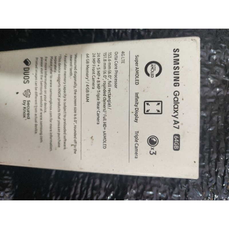 

dijual kardus kotak Samsung A7