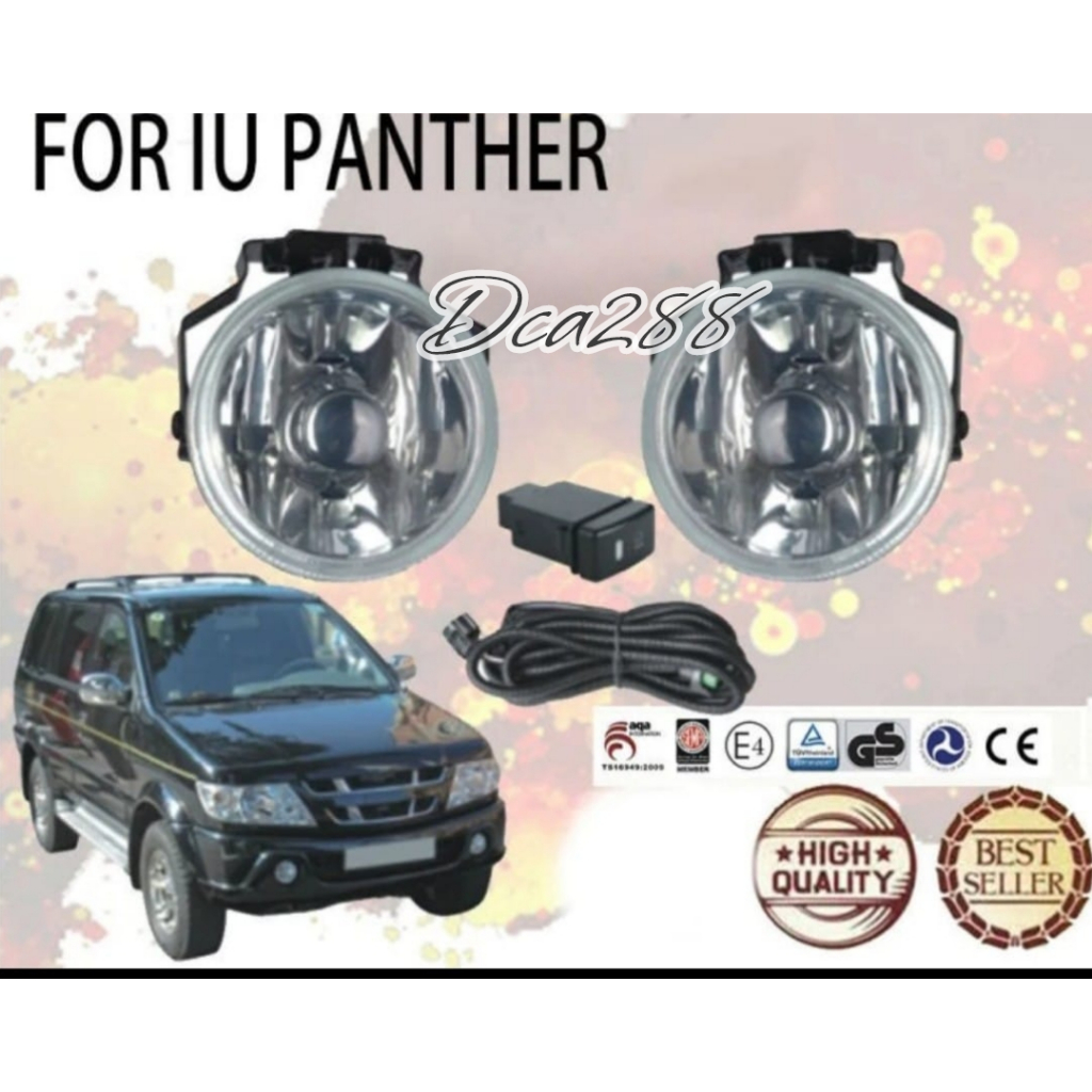 Foglamp Lampu Kabut Lampu Tembak Isuzu panther Phanter 2005 2006 2007 2008 2009 Baut Besi