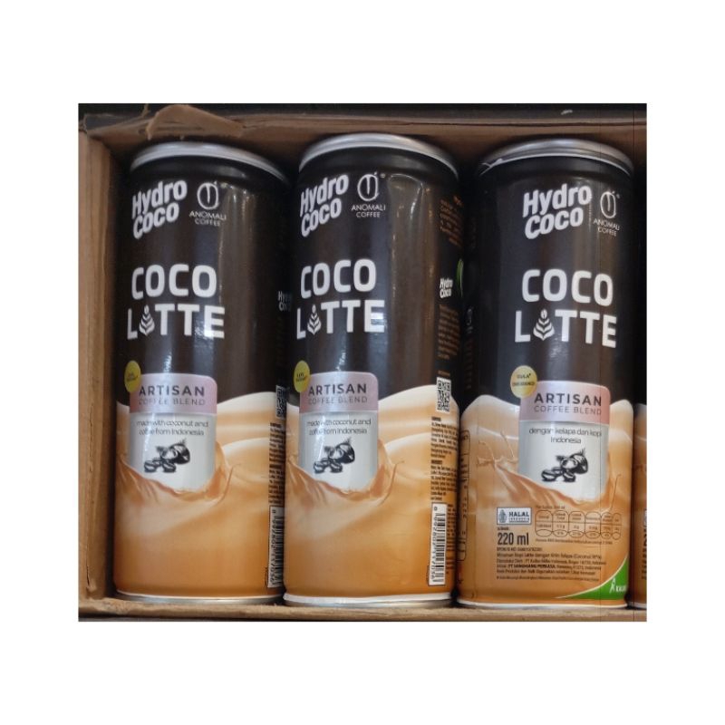 

HYDRO COCO LATTE 220ML ISI 5 PCS