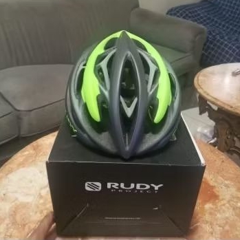Helm sterling Titanium  - Lime Fluo Rudy Project