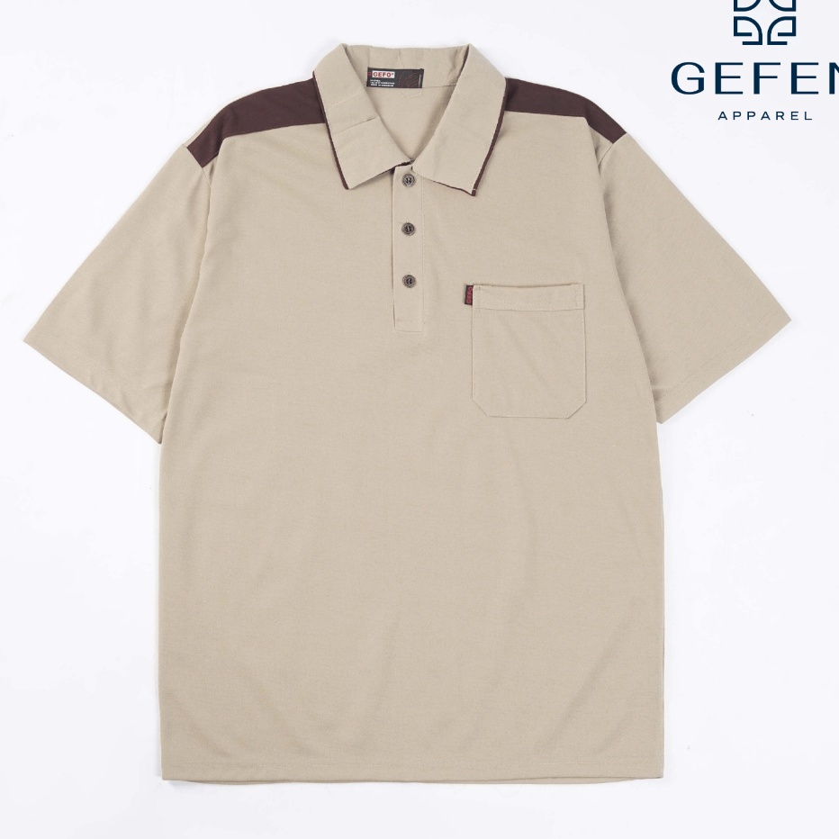 GEFO  KAOS KERAH PRIA BAJU KAOS KERAH POLO SHIRT KAOS PRIA KEREN BAJU KAOS BAPAK BAPAK BERKERAH SAKU