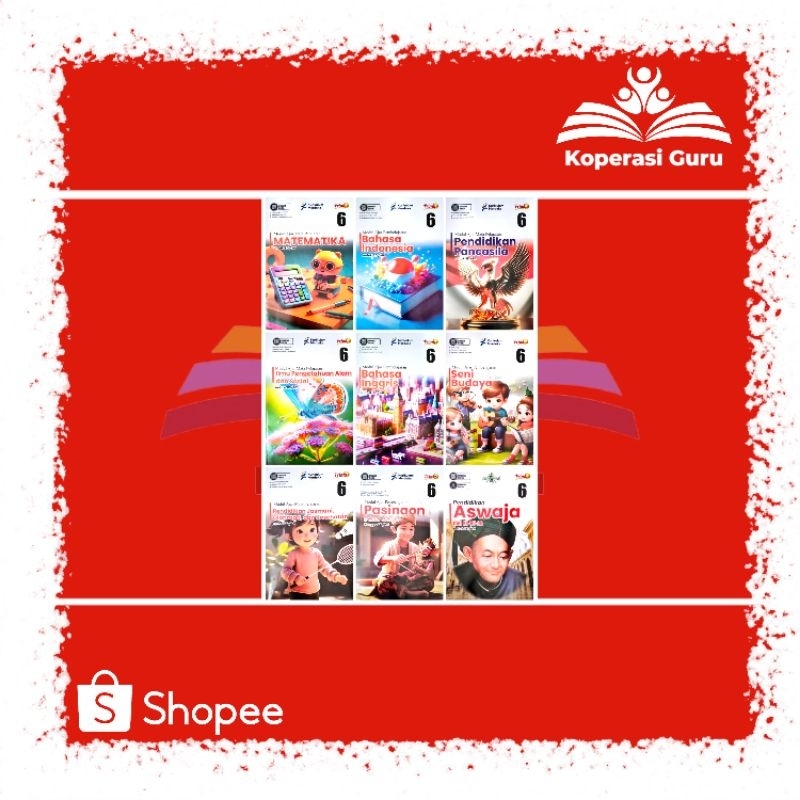 Lks Prima Kurikulum Merdeka SD/MI Kls 6 Semester 1 & 2 2025