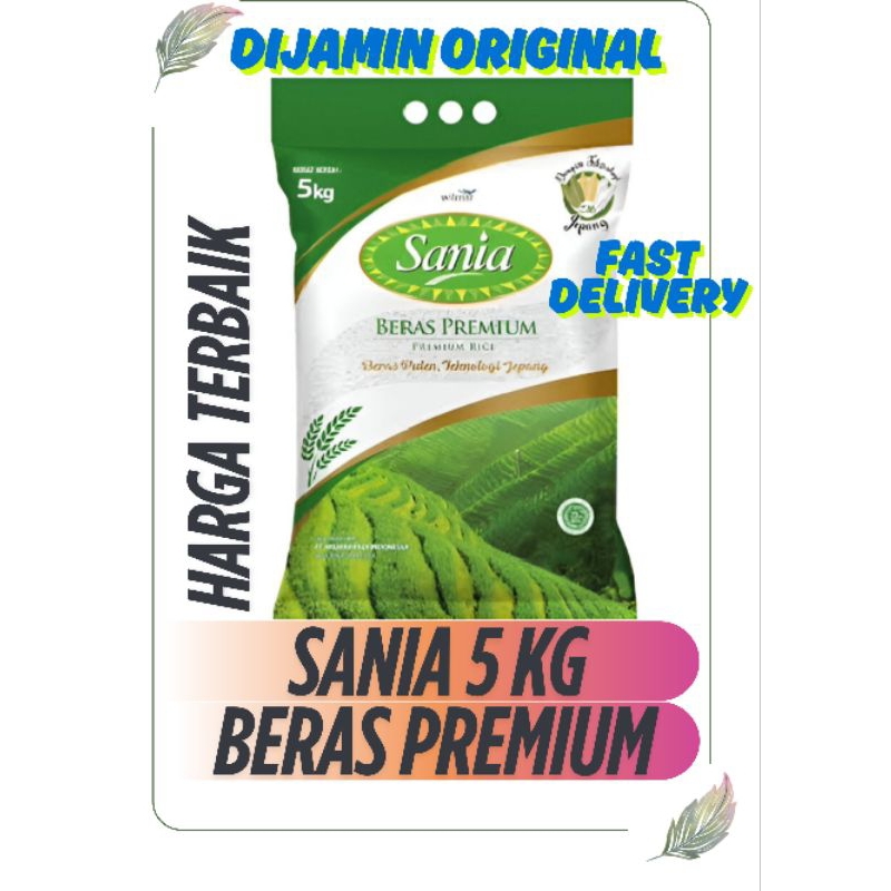 

Beras Premium Sania 5 kg