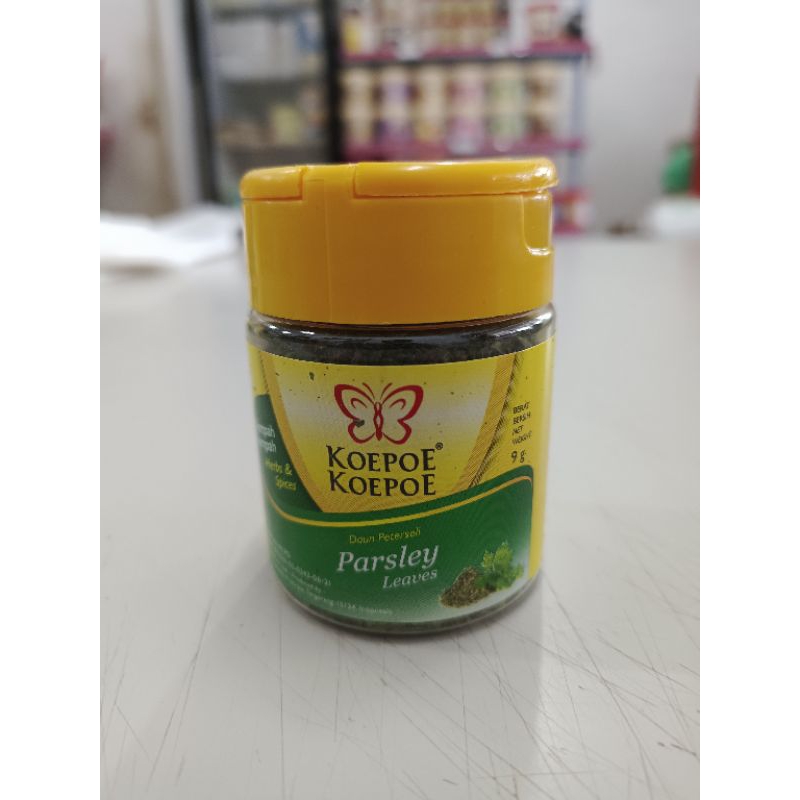 

KUPU KUPU PARSLEY KERING/ DAUN PETERSELI 9 GRAM