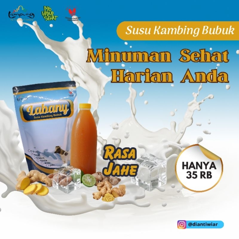 

Labany Susu Bubuk dari kambing Etawa murni