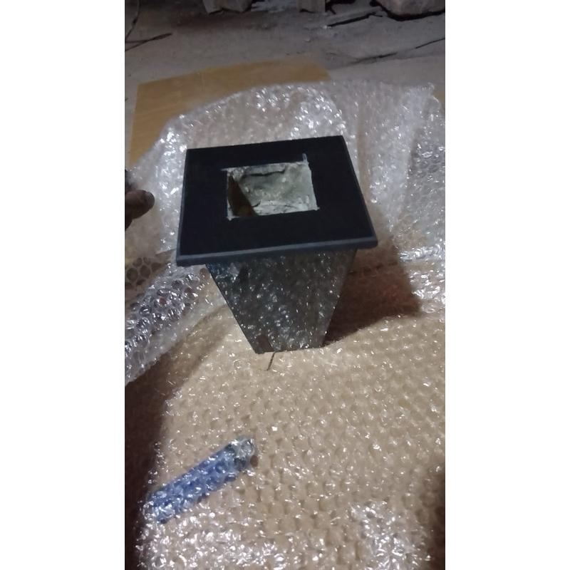 pot bunga marmer 2pcs