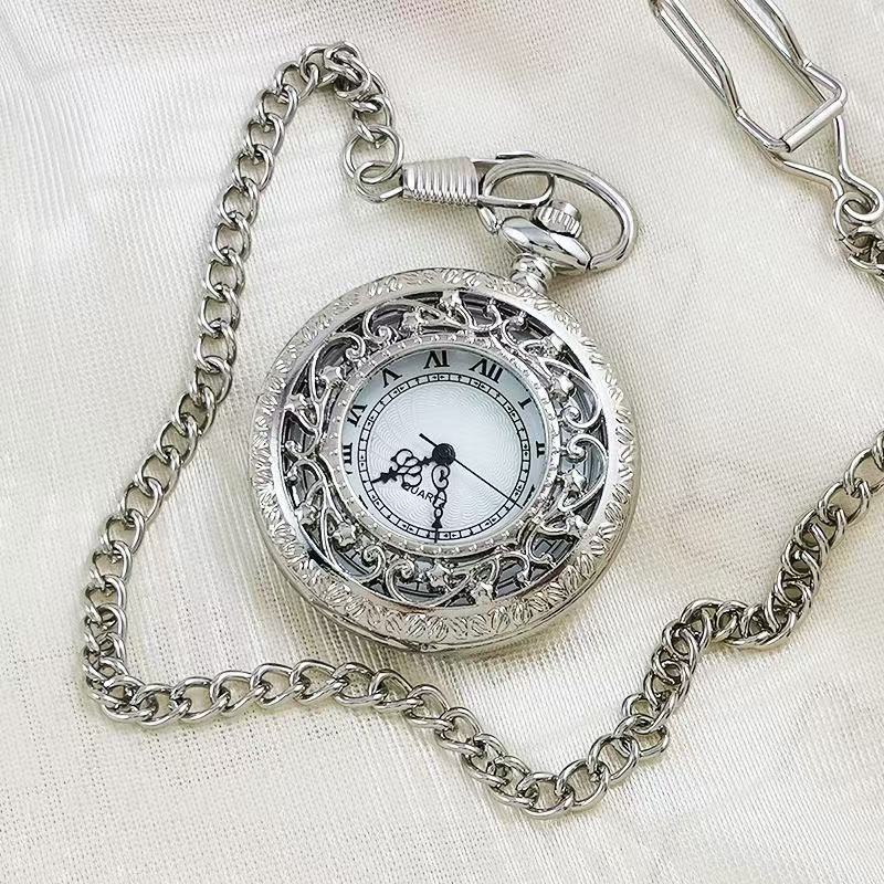 Jam Saku Taman Rahasia Retro Otomatis Mekanis