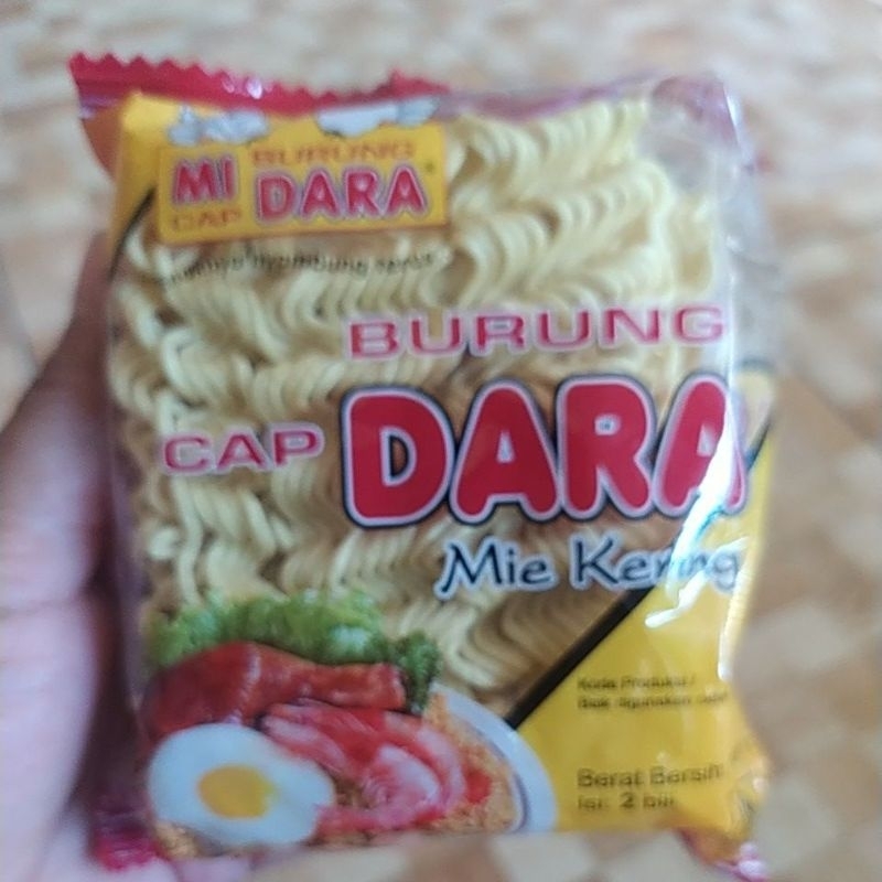 

mie BURUNG DARA isi 2 keping