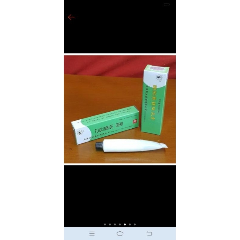 Salep Walet Penghilang Flek Hitam Membandel Fluocinonide Cream / Salep