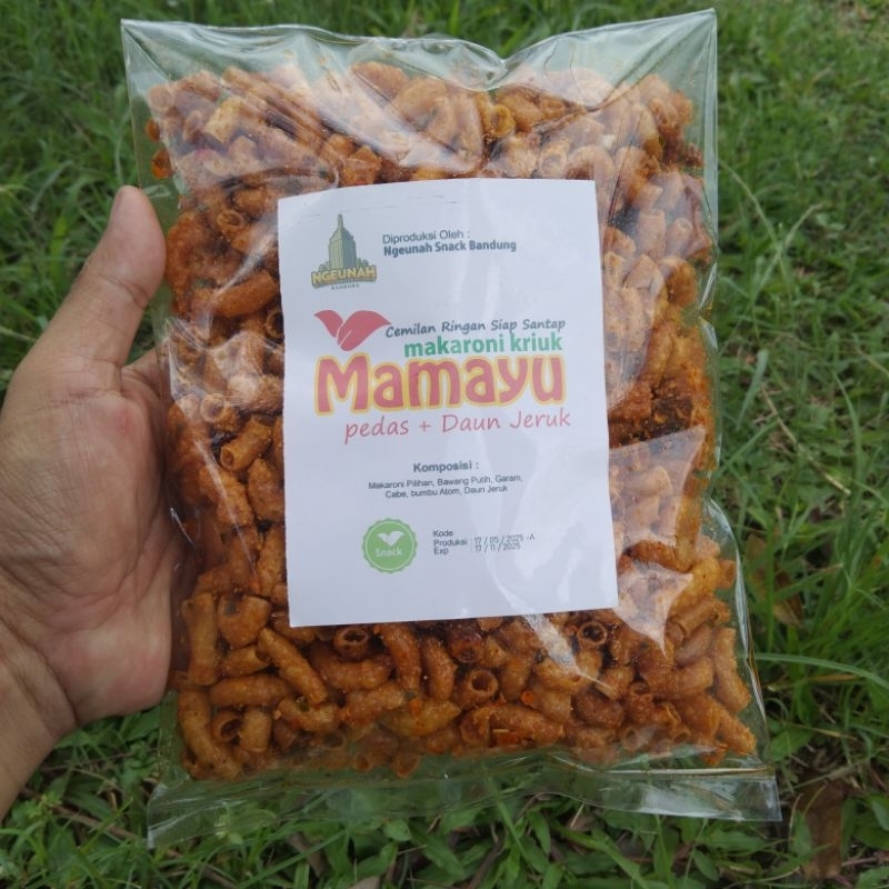 

Makaroni Kriuk Cikruh Mamayu - Rasa Pedas Gurih / Makaroni Kriuk / Makaroni Viral