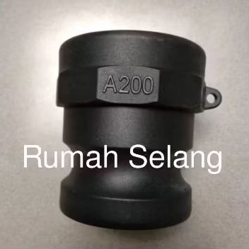 Camlock PP Type A 2 Inch / Camlock Plastik Type A 200 / Camlock Plastik Polypropylene Type A 2 Inci