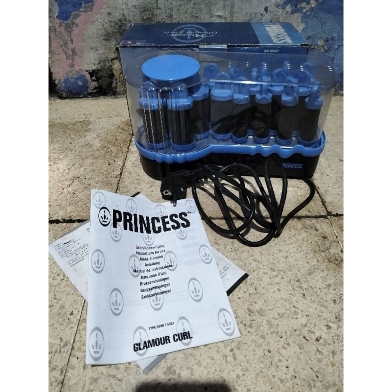 hot roller rambut roll rambut listrik glamour curl