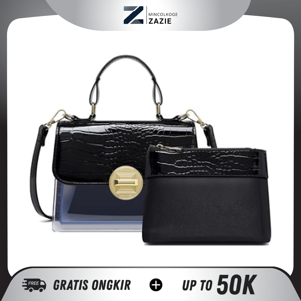 [BUY 1 GET 1] MINCOL KOGE Tas Fashion Wanita Slingbag Tas Wanita Hand Bag JL-2002