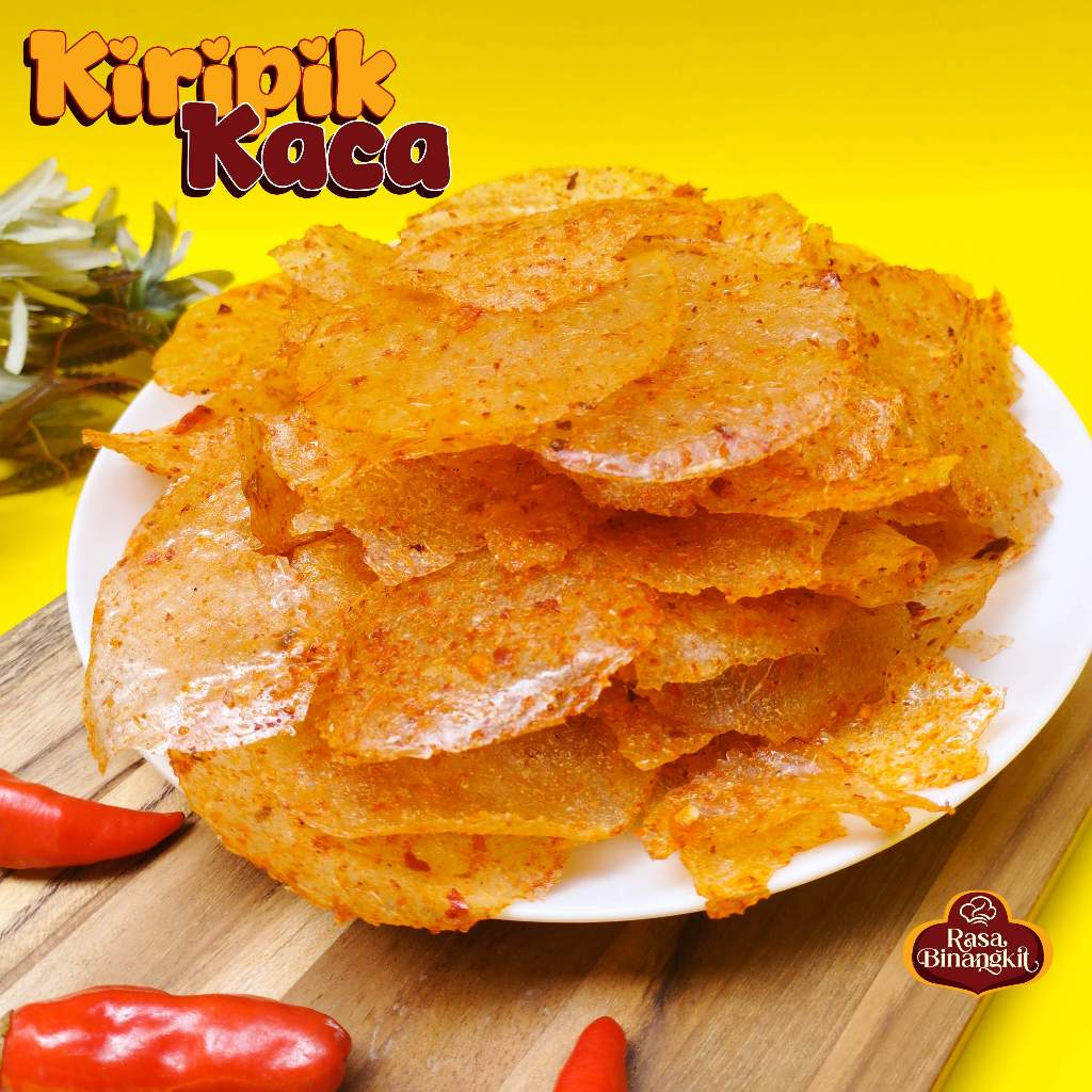 

Keripik Kaca _ RASA BINANGKIT (250GR / 500GR) _ Snack Cemilan Oleh oleh Bandung