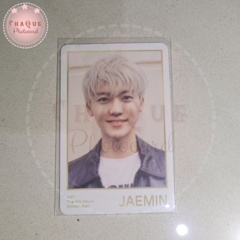 [READY] WTS PHOTOCARD OFFICIAL NCT U NCT DREAM GOLDEN AGE || TRADING CARD || JAEMIN