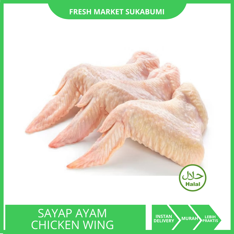 

Sayap Ayam (500gr) - Sayur Kendal / Harga Terjangkau