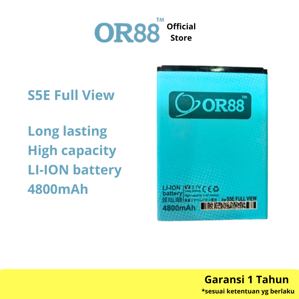 OR88 - Baterai batre battery Advan S5E Full view double power/IC OR88