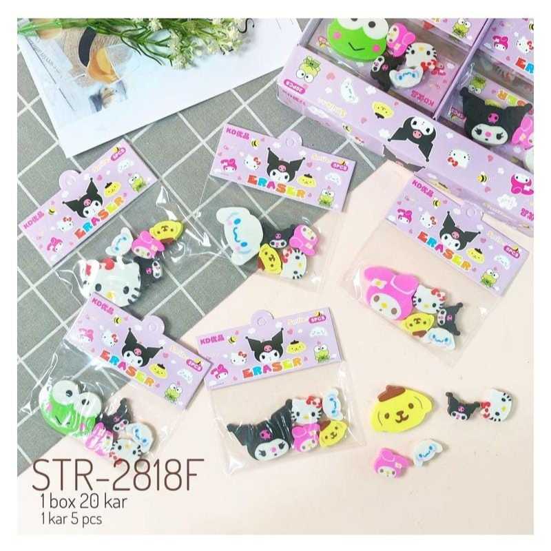 

Penghapus Karakter Lucu Pembersih Pensil Set Stationery