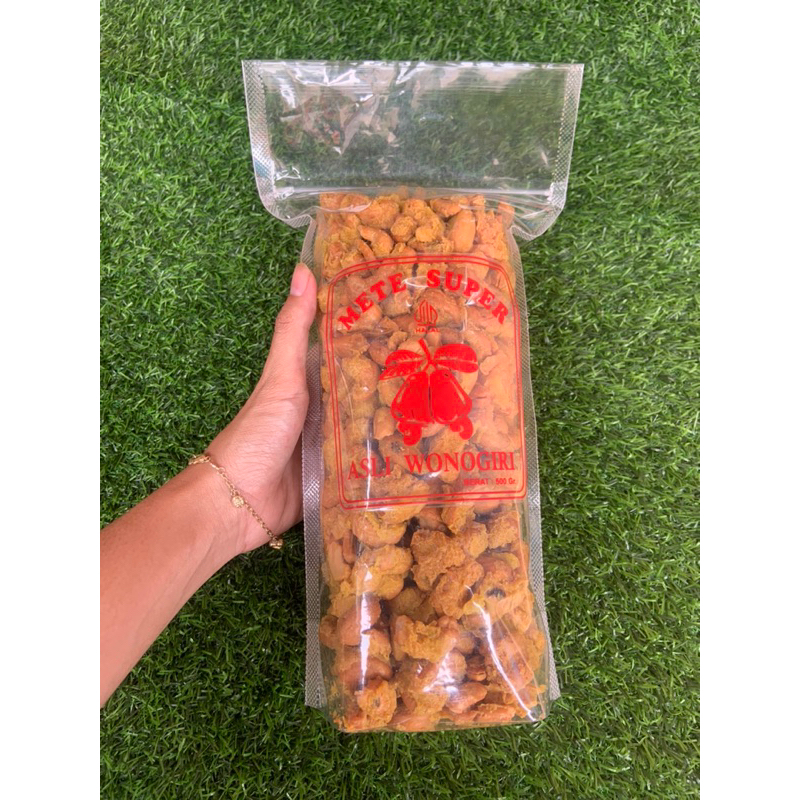 

kacang mete kacang mede asli wonogiri varian rasa crispy kemasan 1kg