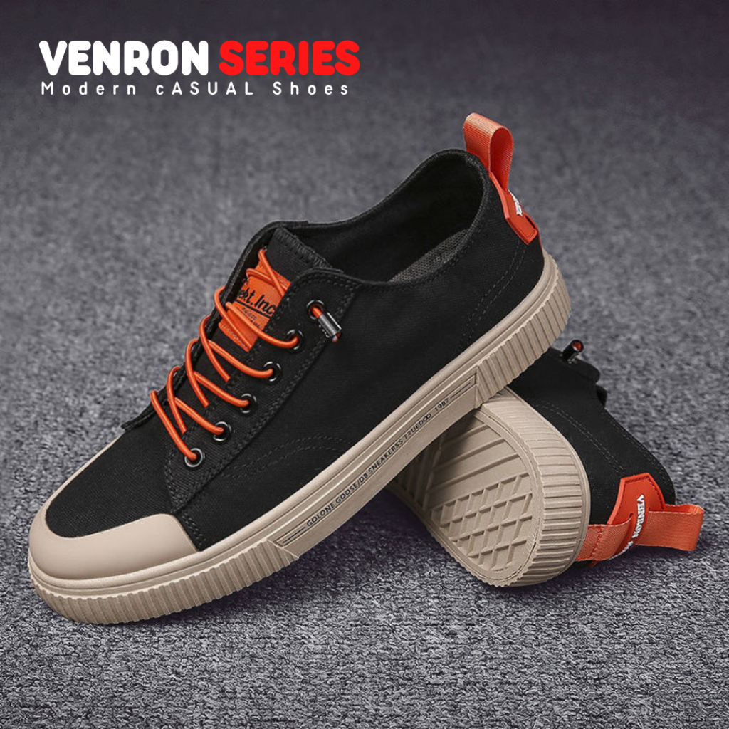 Sepatu Casual Pria Ringan – Sepatu Venron Model Keren Kekinian