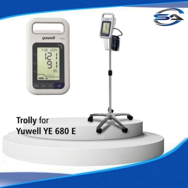 tensimeter digital Yuwell YE-680E + Troli