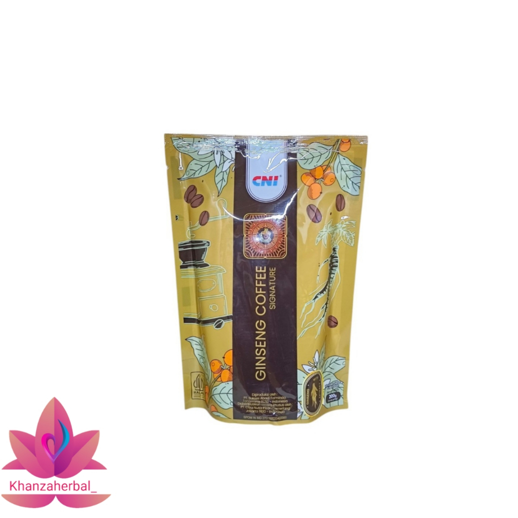 

Kopi CNI SIgnature 10 Sachets | CNI Ginseng Coffee Signature Penambah Stamina dan Energi