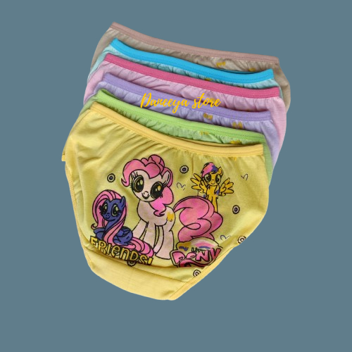 12 Pcs Celana Dalam Anak Perempuan Essen - Celana Dalam Anak Motif Karakter