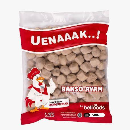 

Belfoods Uenaaak Bakso Ayam Kerikil 500 gram