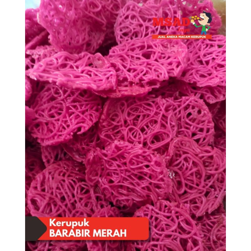 

Kerupuk Barabir Merah, Abir Merah