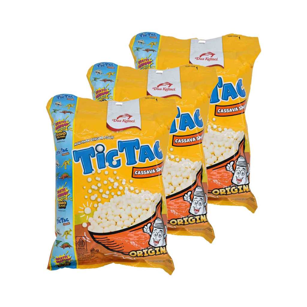 

3pcs Duakelinci Tic Tac 80Gr