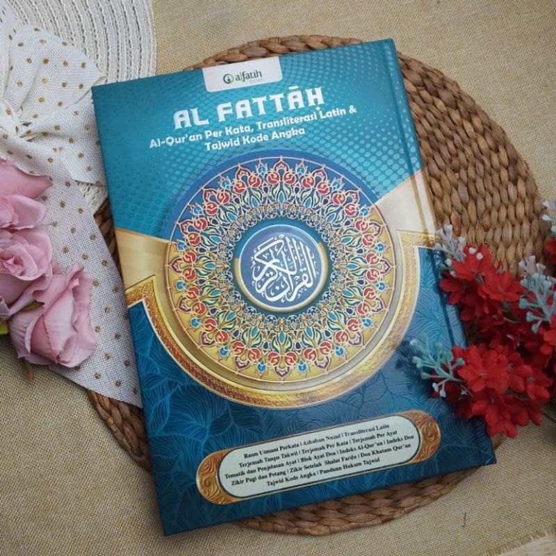 Al-Quran Al Fattah Perkata Transliterasi Latin Dan Tajwid Kode Angka Ukuran A4 AQ0003