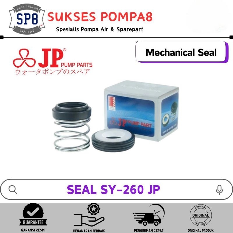SEAL POMPA AIR SY-260 / MECHANICAL SEAL JP