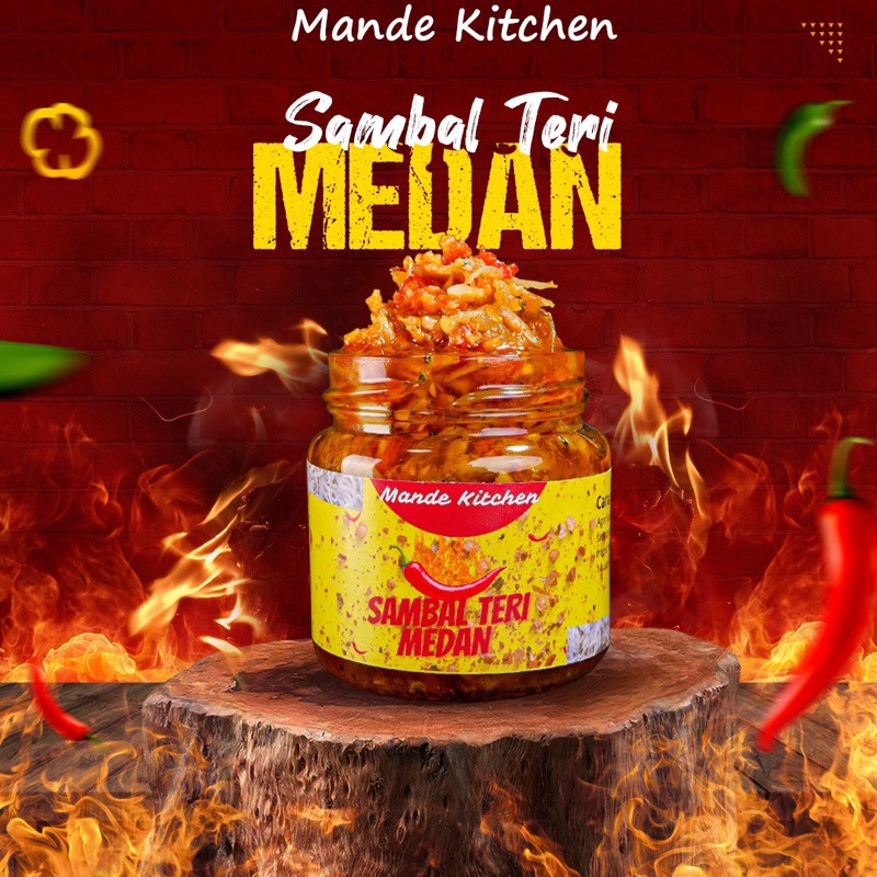 

Promo Sambal Teri Medan Viral 200 Gram Makanan Siap Saji Pedas Asin Enak Khas oleholeh Medan