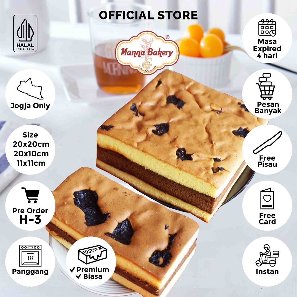 

KUE LAPIS SURABAYA BESAR 20x20cm