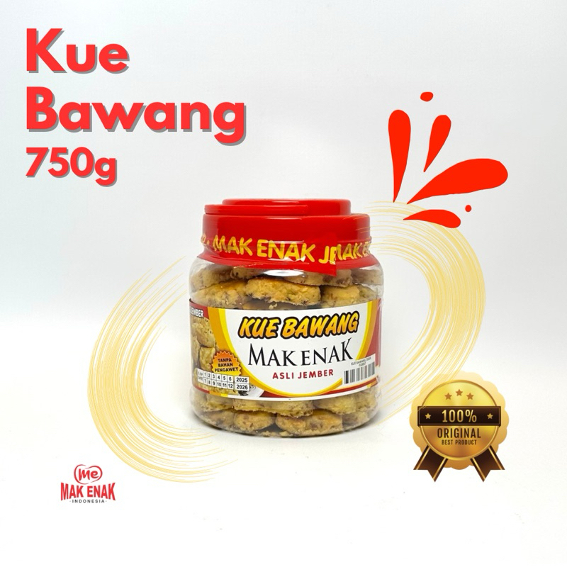 

KUE BAWANG 750 GRAM - MAK ENAK ASLI JEMBER OFFICIAL STORE