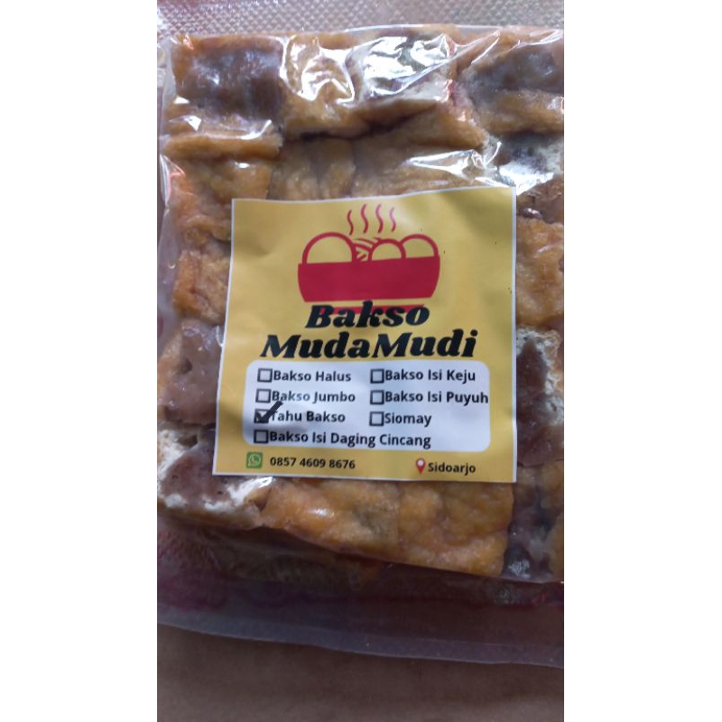 

Tahu Bakso Frozen, Isi 20 Kemasan Vacuum