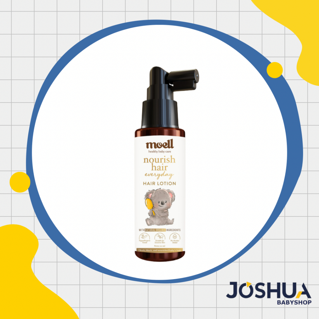 MOELL Hair Lotion / Baby Hair Lotion / Hair Lotion Anak / Hair Lotion Bayi / Hair Lotion Moell