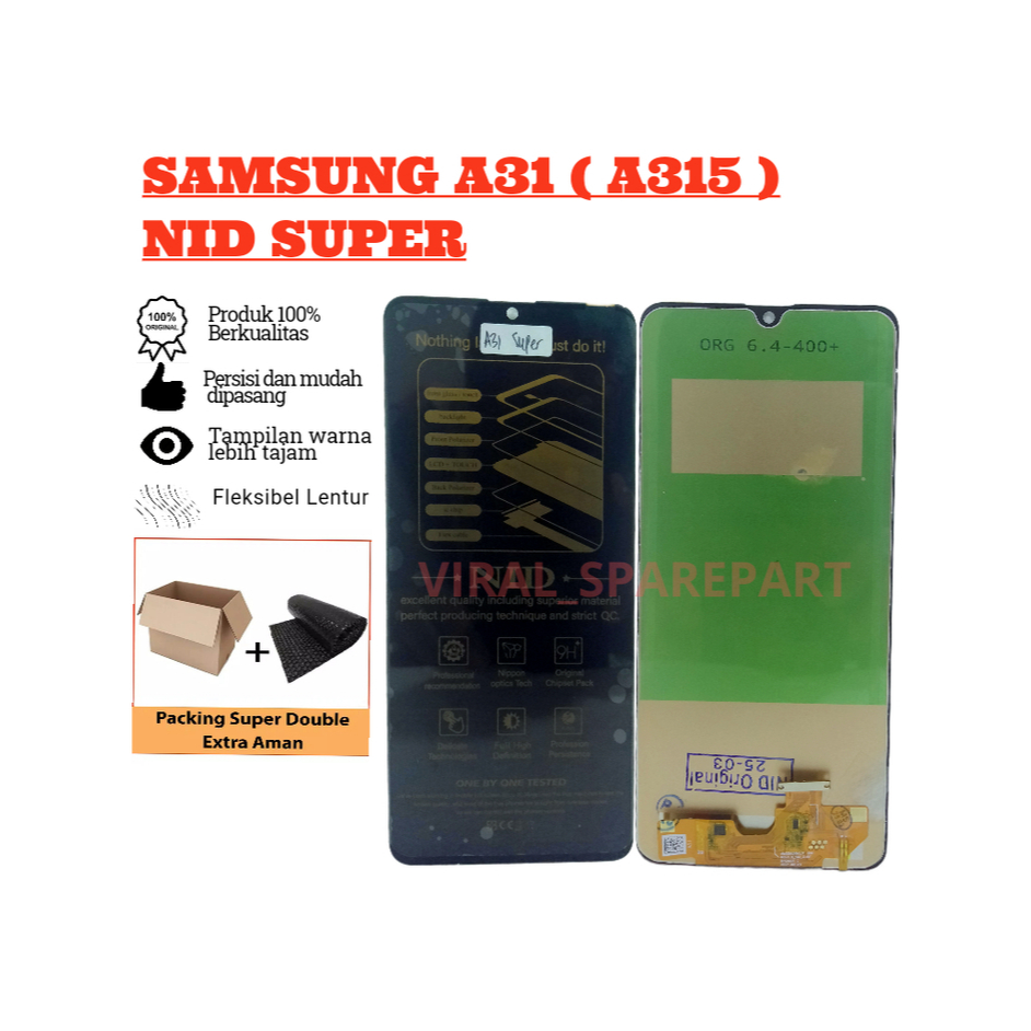 [ORIGINAL] LCD TOUCHSCREEN SAMSUNG A31 (A315)