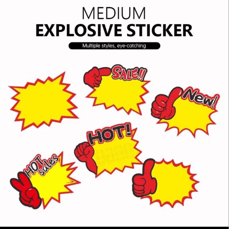 

Label Harga Pop Card Penjepit Harga Tulisan Promo Sale New Tag