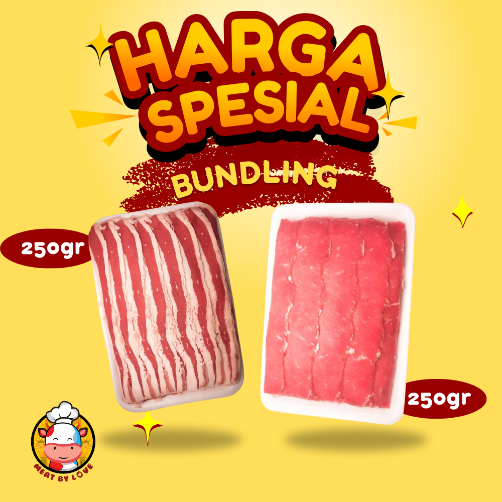 

PROMO Bundling Daging Sapi Slice Shabu-Shabu A Plus Nonfat