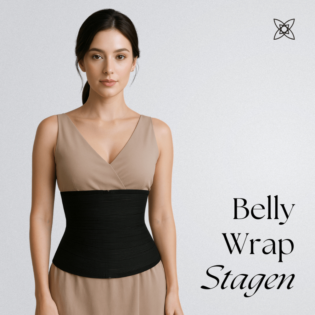Caelash Belly Wrap Stagen/Stagen melahirkan/stagen pengecil lemak/stagen pembentuk tubuh