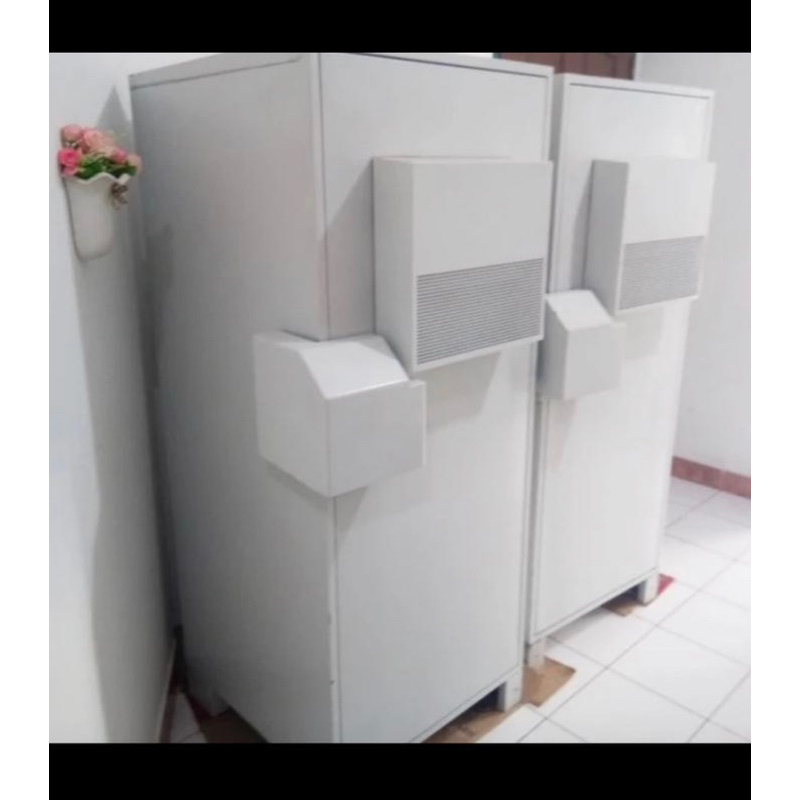 Rak Server Cabinet untuk Outdoor  untuk mikrotik server data dan batre litium 2unit amp; Indoor + Ku