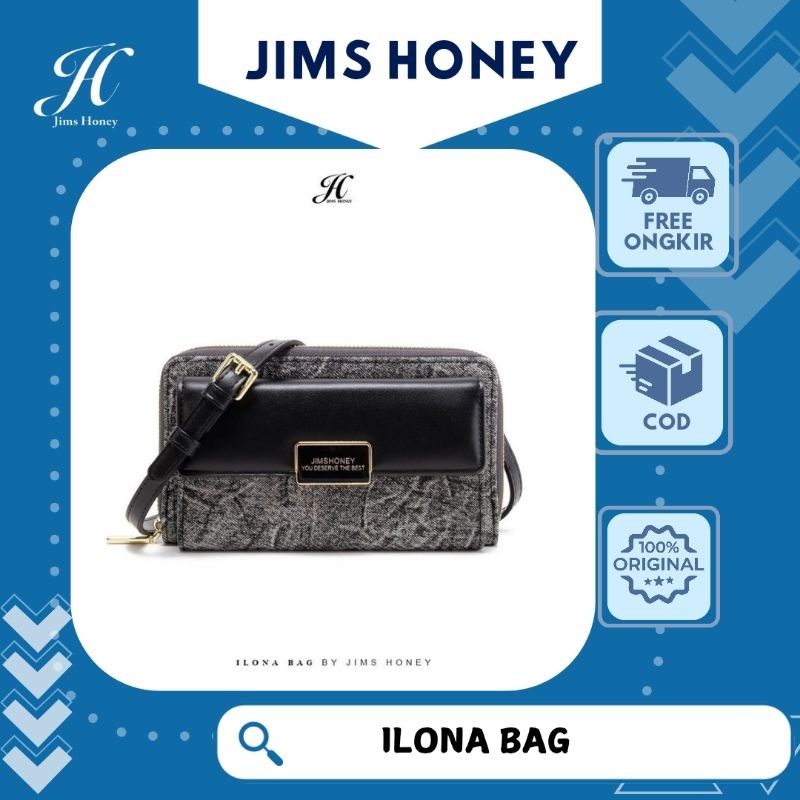 ILONA BAG Tas Wanita Tas Hp Tas Dompet Jims honey