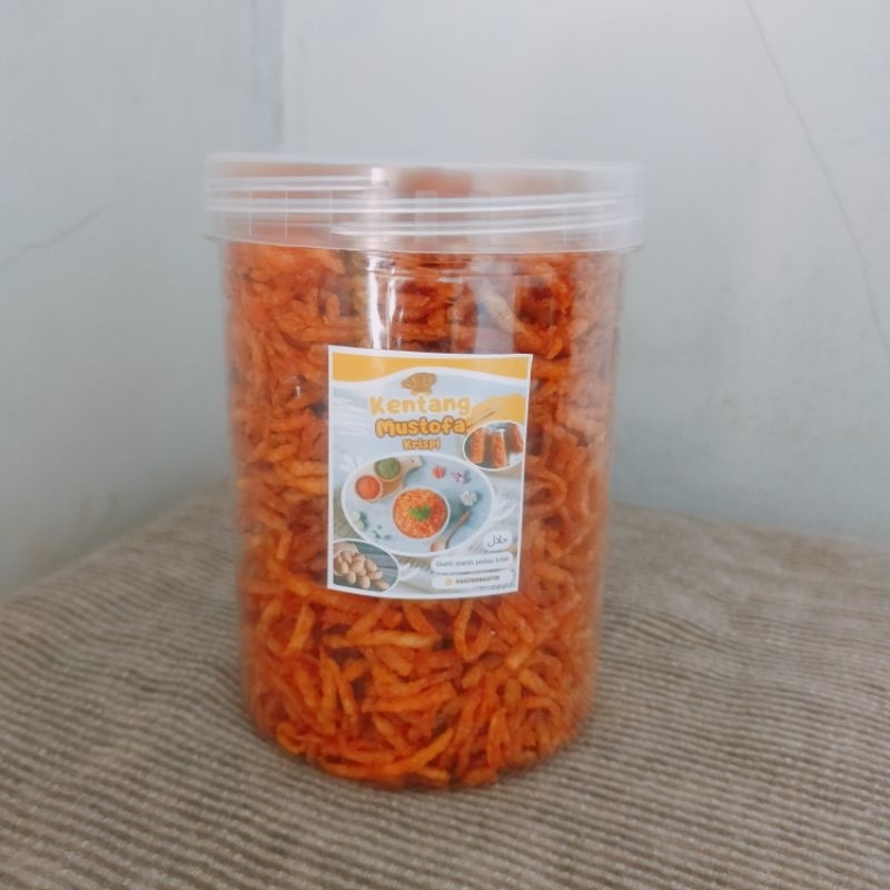 

Kentang Mustofa bumbu rempahnya meresap kedalam, berat 280gram