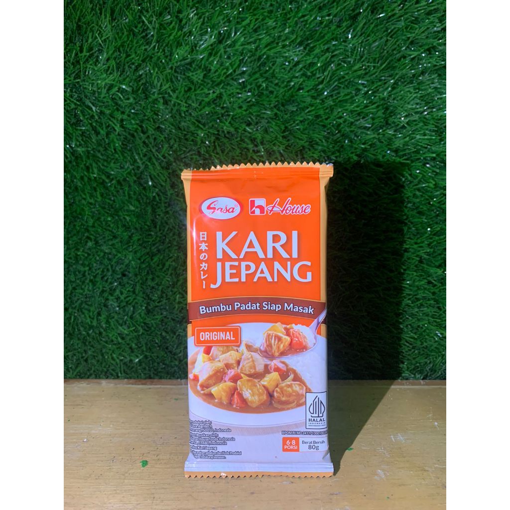 Sasa House Kari Jepang Original Berat Bersih 80g