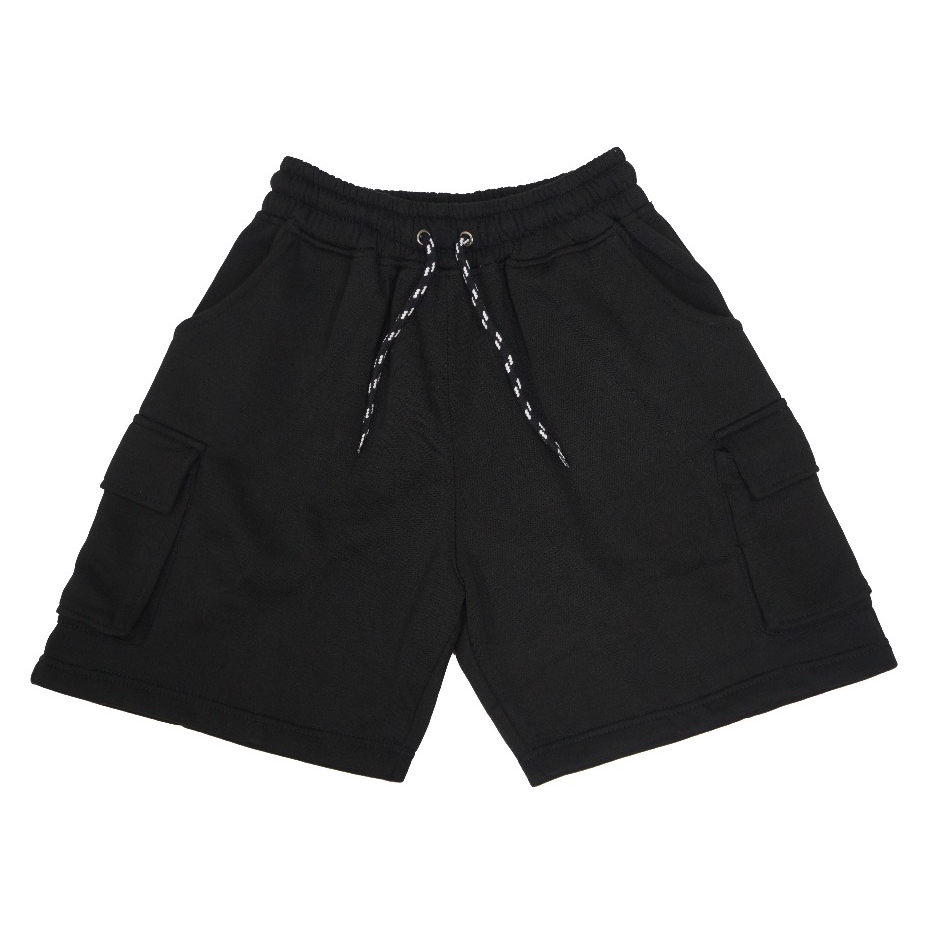 Celana Cargo Pendek Fleece Tebal Pria Wanita Distro Original Dezirose